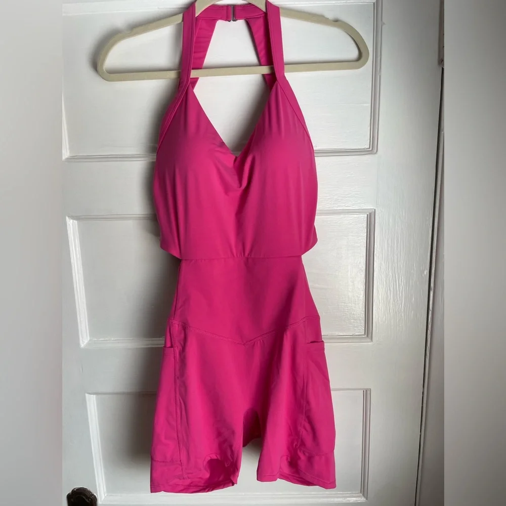 NWT Halara UltraSculpt Tummy Control Romper - Easy Peezy Edition - Picture 11 of 12